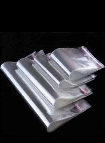 Self-adhesive clear bags